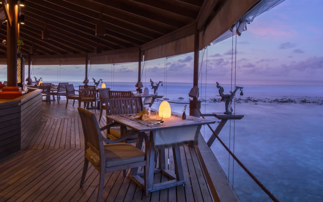 Thai restaurant Baan Huraa at Anantara Maldives