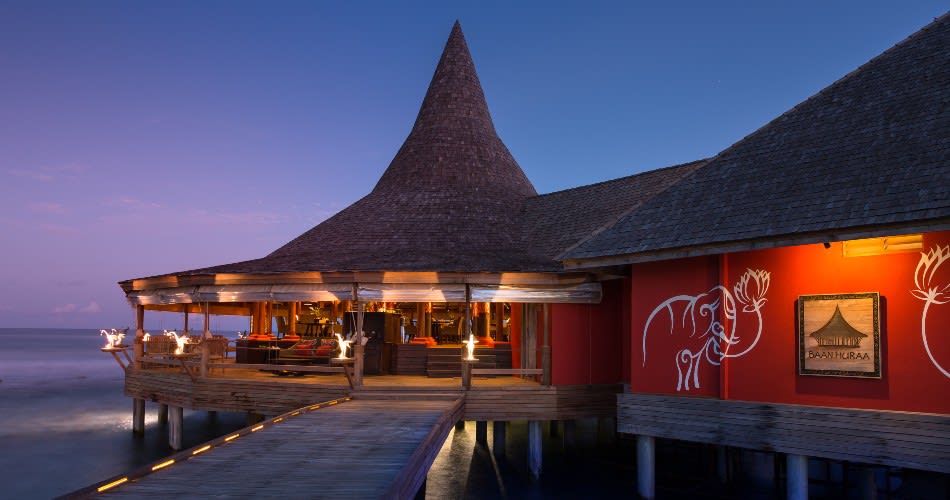 Baan Huraa Thai Restaurant at Anantara Veli Maldives Resort