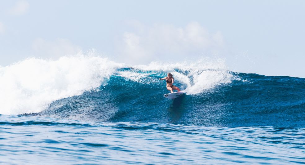 Surfing excursions to North Male Atoll, available for guests of Anantara Dhigu Maldives Resort, Anantara Veli Maldives Resort and Naladhu Private Island Maldives Resort