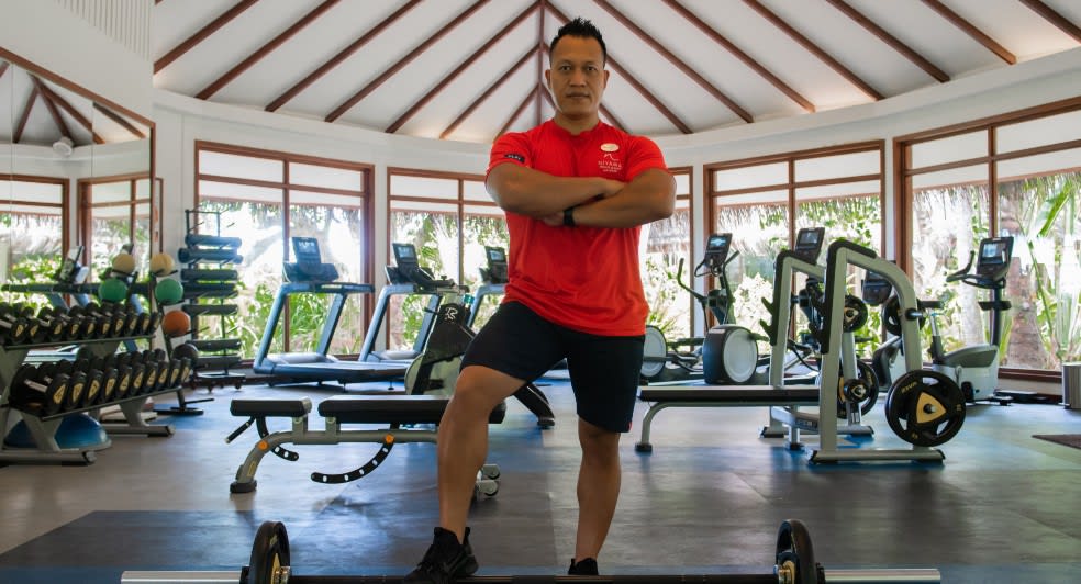 Personal training at Niyama Private Islands Maldives