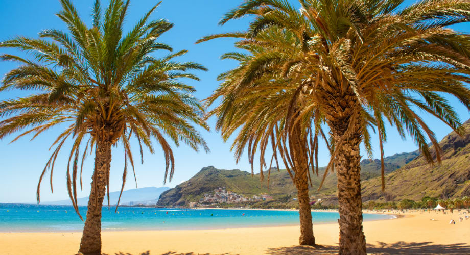 Best Tenerife beach for families: Playa de Las Teresitas