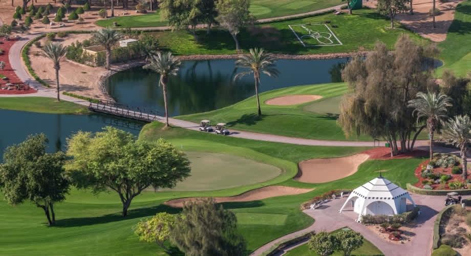 Golf courses in Dubai
