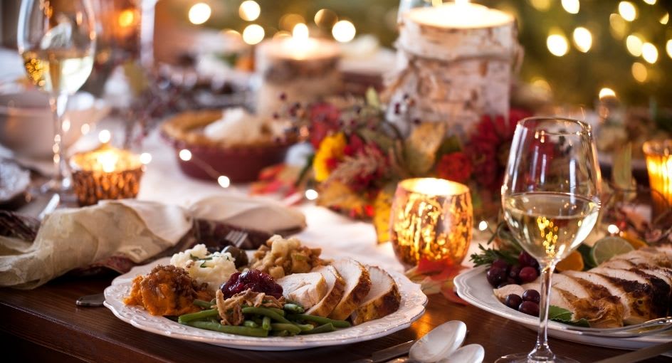 Christmas Dinner Layout