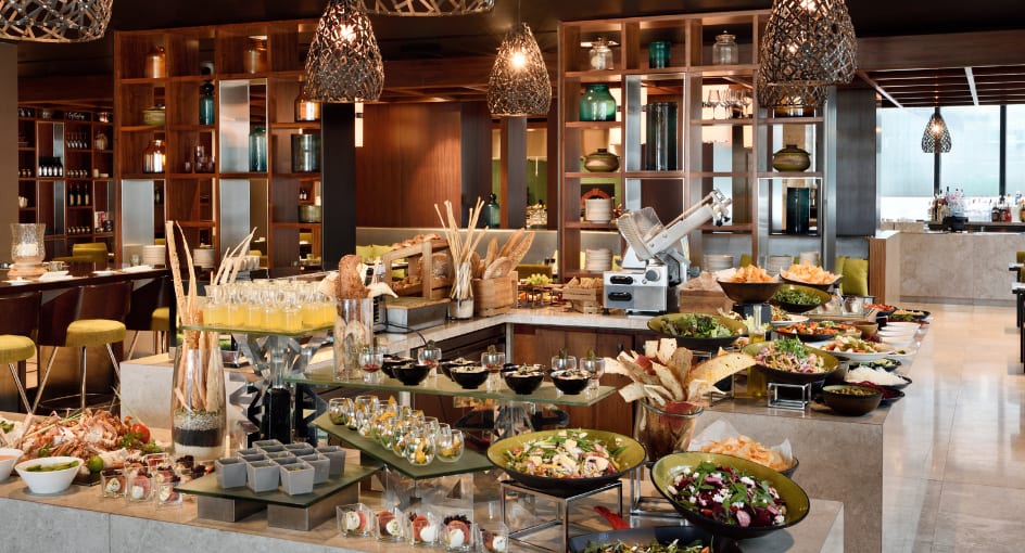 Sunday Brunch Food Layout