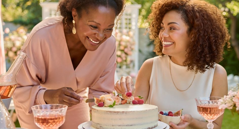 Mother's Day Cake Decorating and Wine Experience