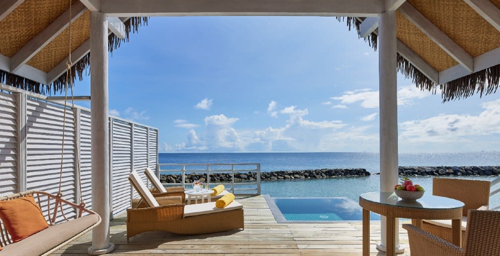 Over Water with Private Pool at NH Maldives Kuda Rah