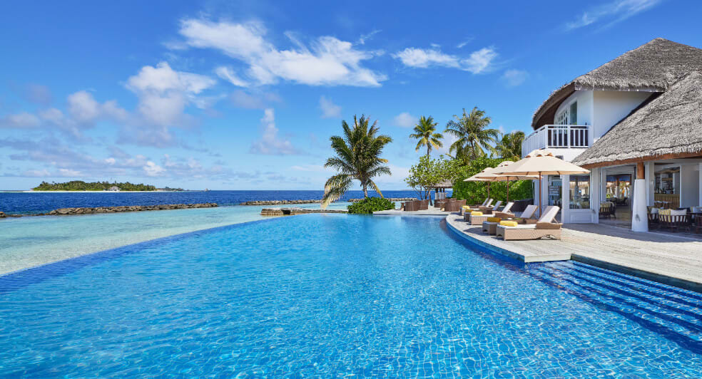 Swimming Pool at NH Maldives Kuda Rah