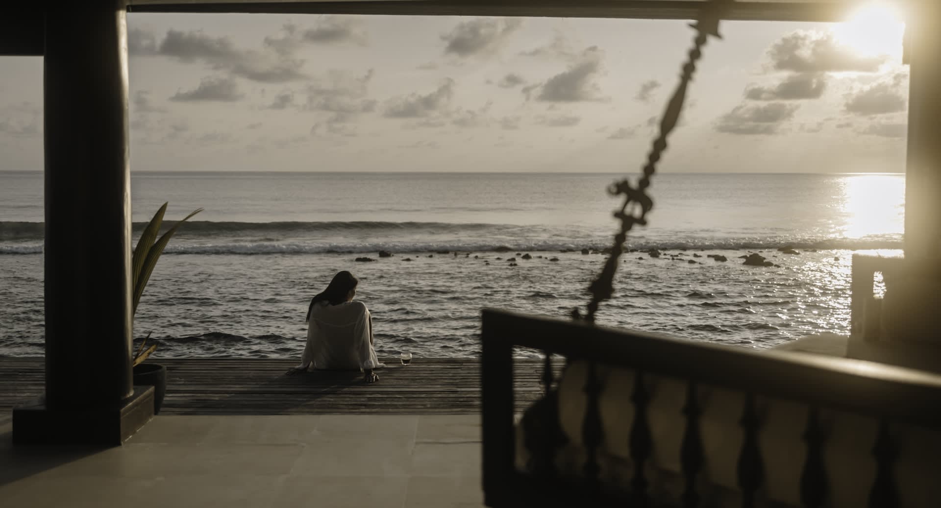 Ocean House Sunset View at Naladhu Maldives