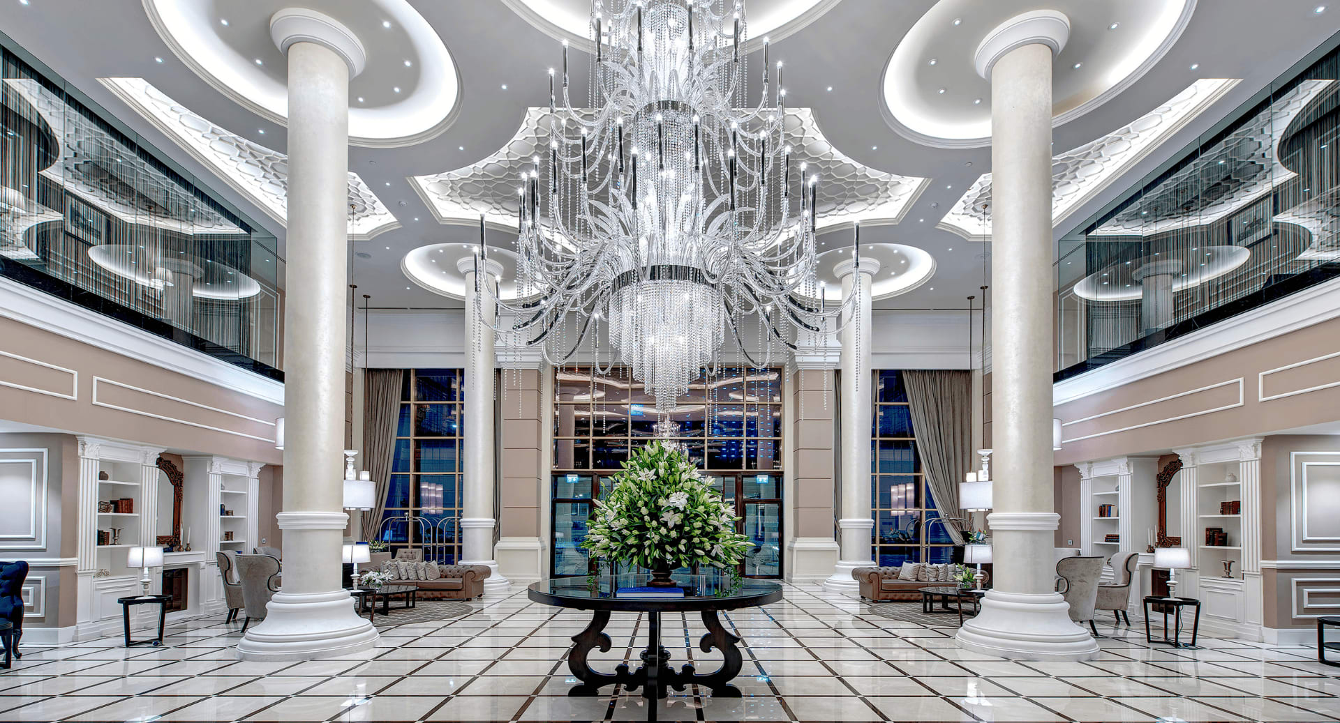 Lobby of Dukes the Palm