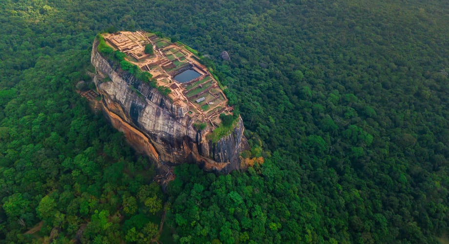 Fortress in the sky, the Sigiriya Rock