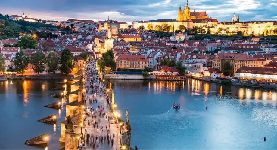 Prague, Czechia is perfect for couples