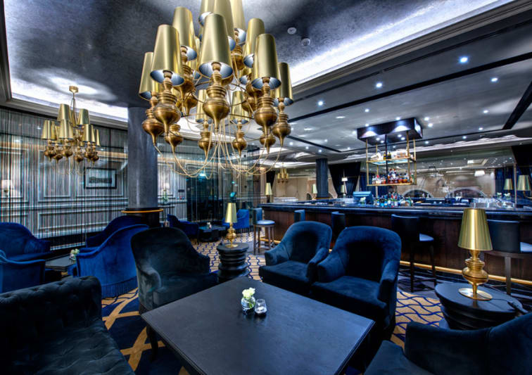 Interior of the Dukes Bar