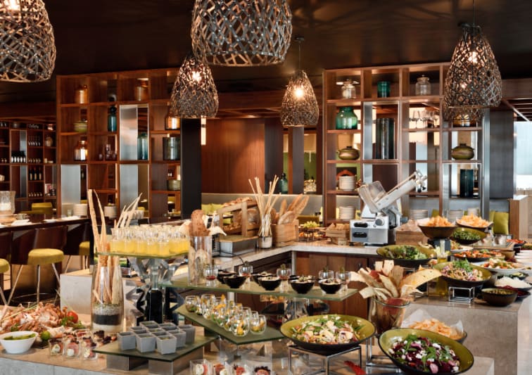 Sunday Brunch Food Layout