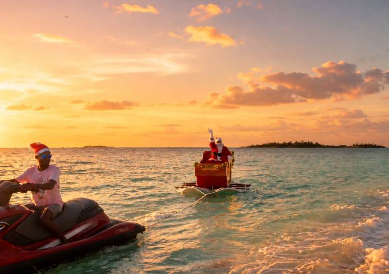 Christmas and New Year celebrations in the Maldives at NH Collection Maldives Reethi Resort