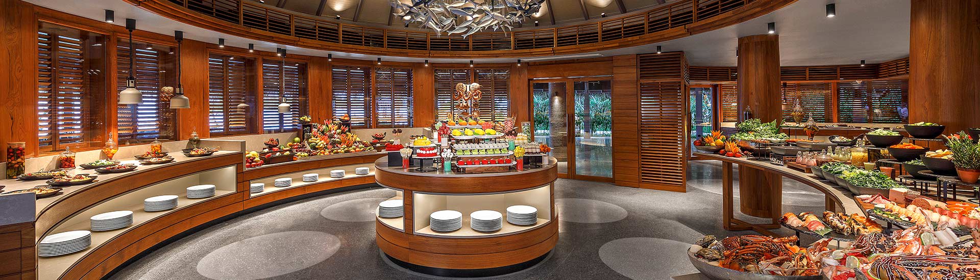 Anantara Dhigu Maldives Fushi Cafe Buffet Bar