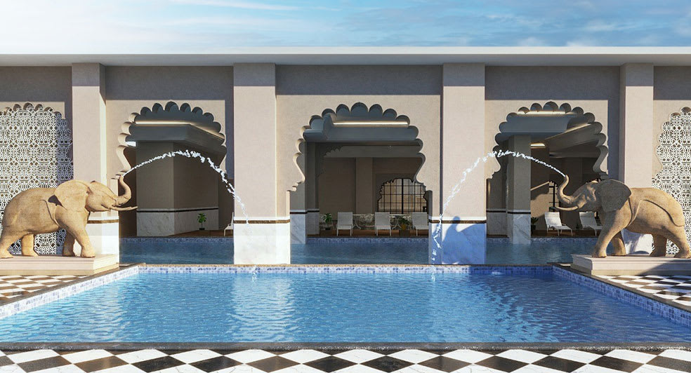 Anantara Jewel Bagh Jaipur Hotel