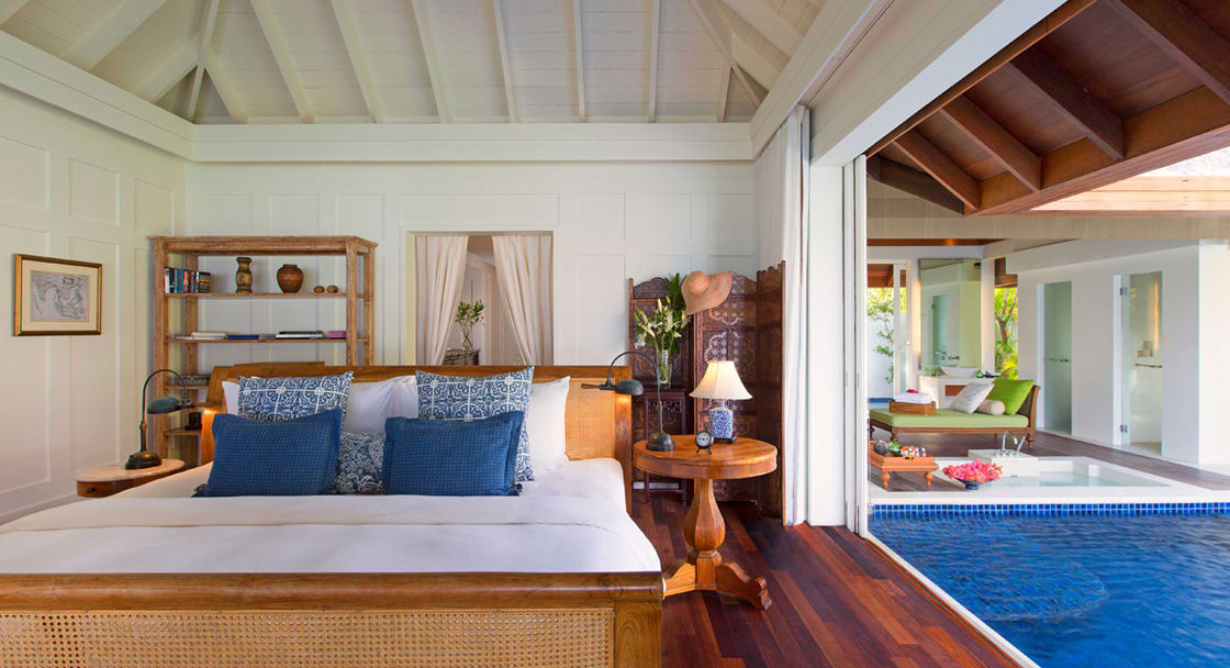 Maldives Ocean Villa With Pool Ocean House With Pool At Naladhu Maldives