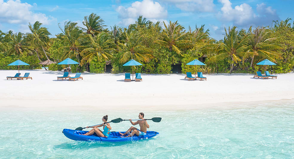 Naladhu Private Island Maldives  Kayak and Paddles