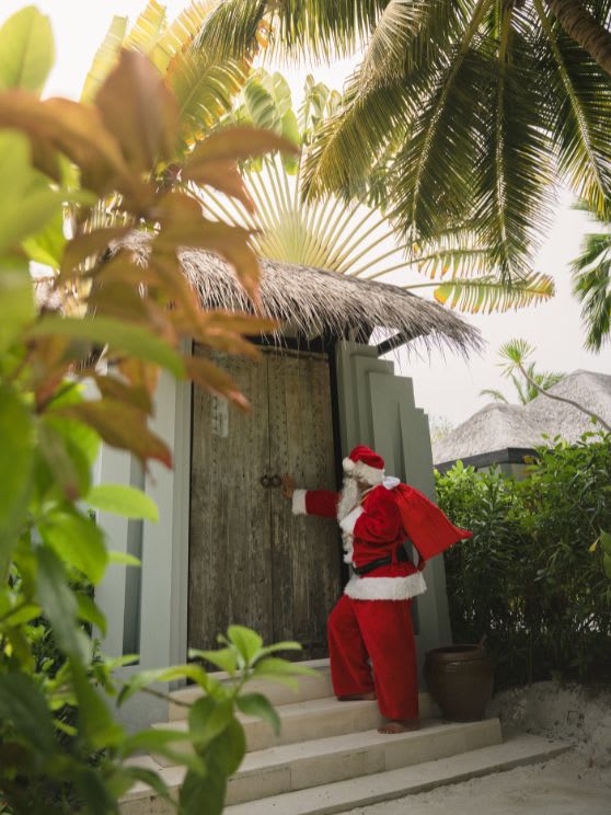 Celebrating Christmas and New Year in the Maldives at Naladhu Private Island Maldives