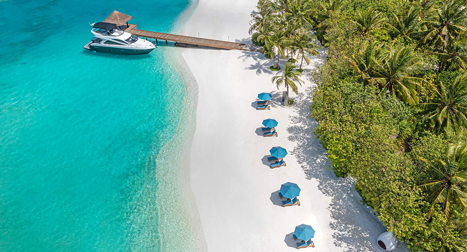 Naladhu Private Island Maldives Property Jetty