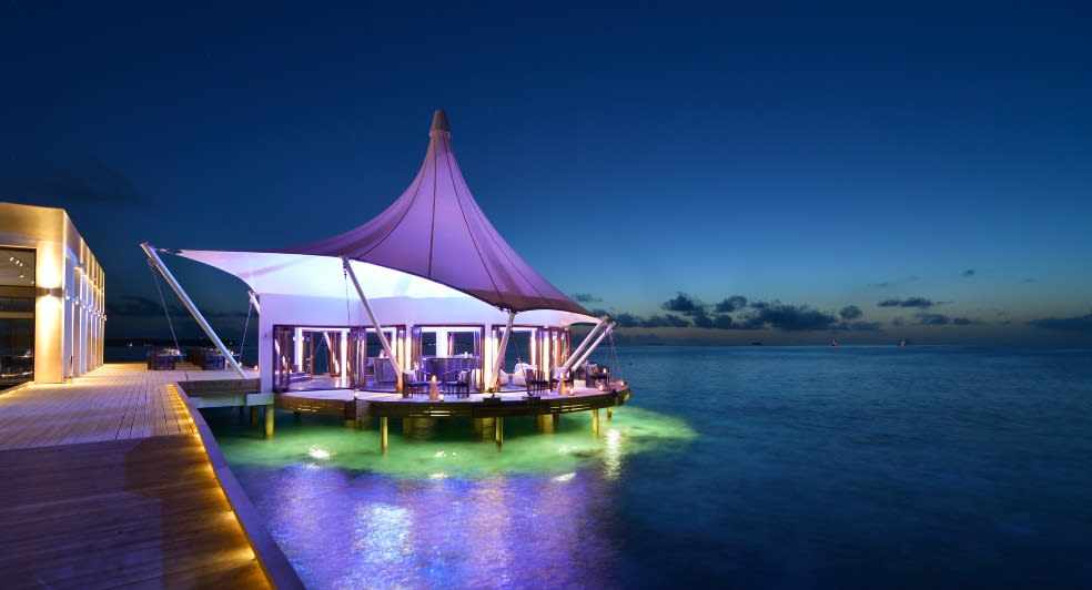 Easter 2023 Over Water Glow Party at the Edge at Niyama Private Islands Maldives