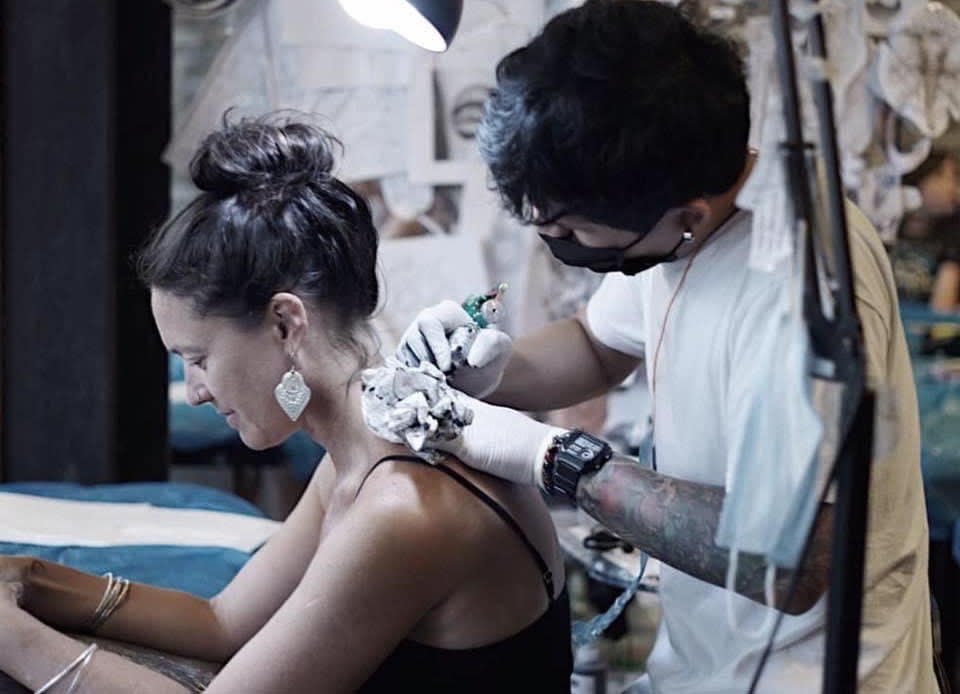 Niyama Private Islands Maldives Dui aka Jabb Tattoo Artist