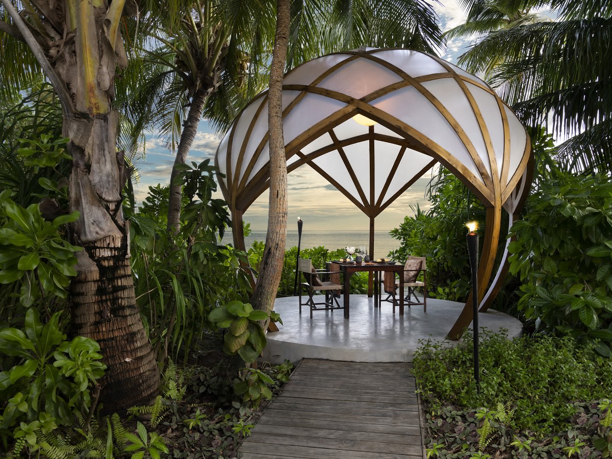 Tribal Fine Dining Restaurant at Niyama Private Islands Maldives