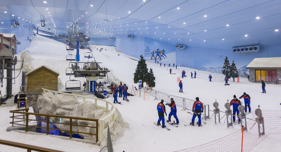 Indoor Ski Experience at Mall of Emirates near NH Collection Dubai The Palm