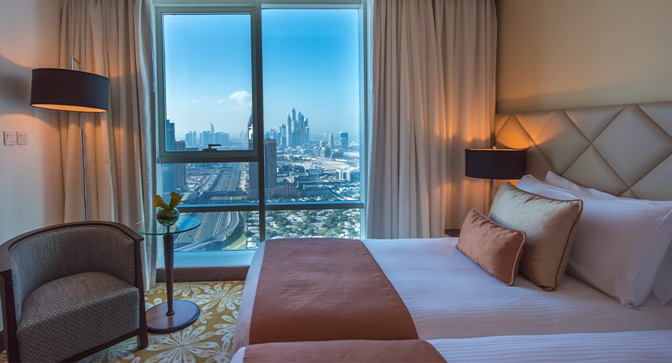 Hotels Near Dubai City 2 Bedroom Apartment at La Suite