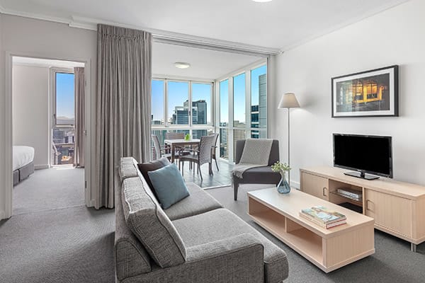 Oaks Brisbane Festival Suites 2 Bed Executive Living
